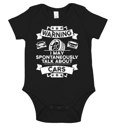 Talk Cars Sportscar Racing Driver Mechanics Gifts Short Sleeve Baby One-Piece