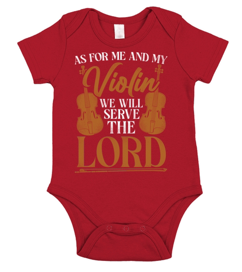 Violin Violinist Jesus Faith Short Sleeve Baby One-Piece