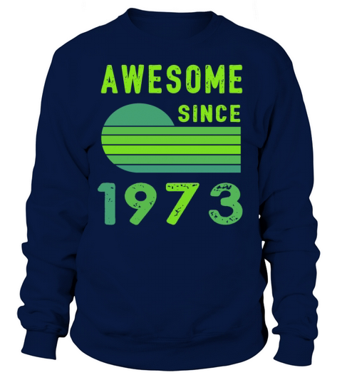 1973 Birthday Retro Vintage Gift 1973 Sweatshirt Unisex