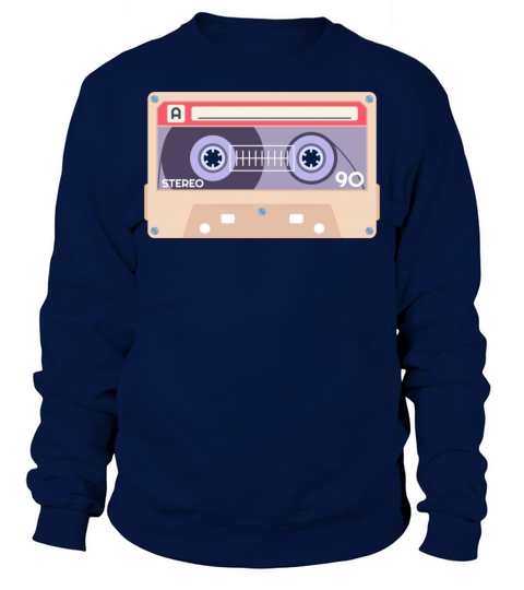 Retro Vintage Audio Cassette Tape Sweatshirt Unisex