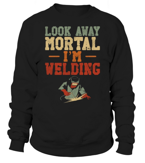 Welder Welding Vintage Retro Look Sweatshirt Unisex
