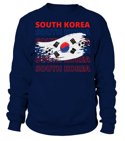 World South Korea Soccer Vintage Sweatshirt Unisex