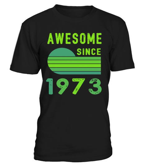 1973 Birthday Retro Vintage Gift 1973 T-Shirt Unisex
