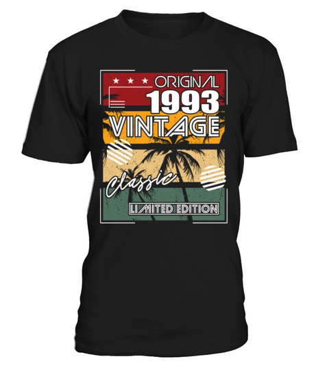 30th birthday vintage 1993 original classic 1993 T-Shirt Unisex