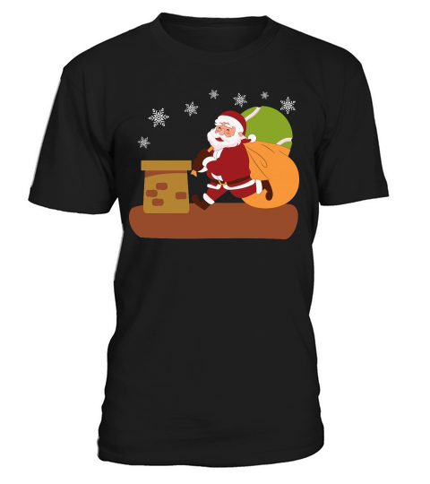 Christmas Sport Santas Gift Tennis T-Shirt Unisex
