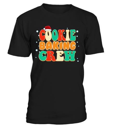 Vintage Color Christmas Cookie Baking Crew T-Shirt Unisex