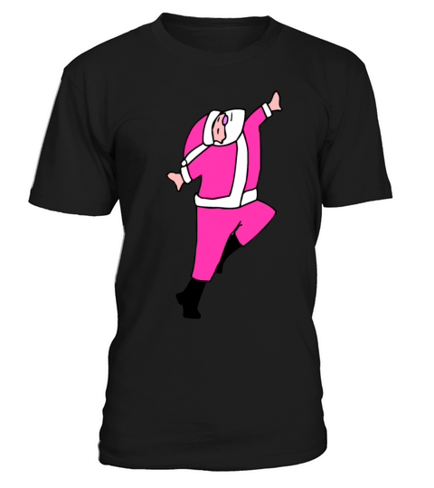 Merry Christmas Vintage Pink Santa Claus T-Shirt Unisex