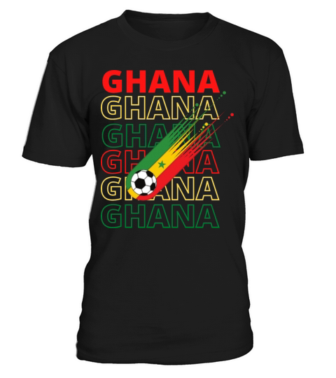 World Ghana Soccer Vintage T-Shirt Unisex