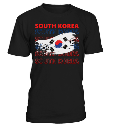 World South Korea Soccer Vintage T-Shirt Unisex