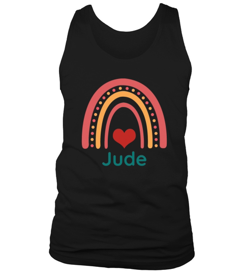 Jude Vintage Boho Rainbow Tank Top Unisex
