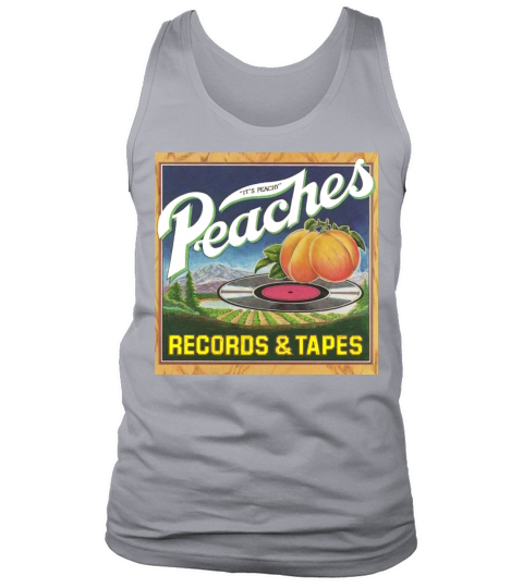 Peaches Records And Tapes Tank Top Unisex