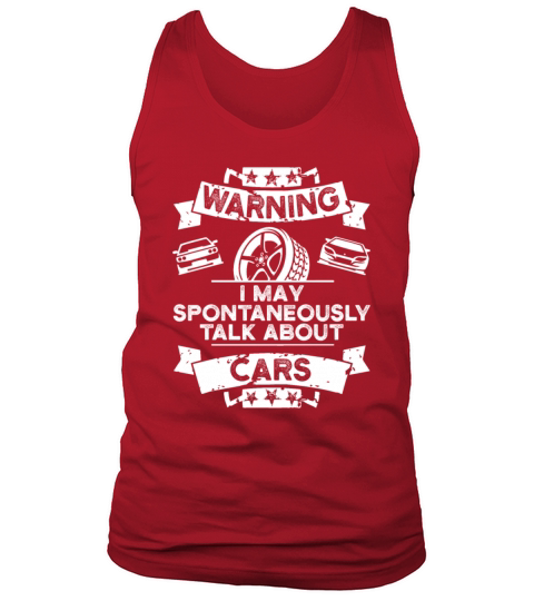 Talk Cars Sportscar Racing Driver Mechanics Gifts Tank Top Unisex