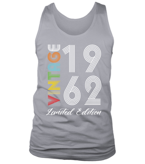 Vintage 1962 Vintage Birthday Retro Vintage Tank Top Unisex