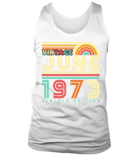 Vintage 1973 June Tank Top Unisex