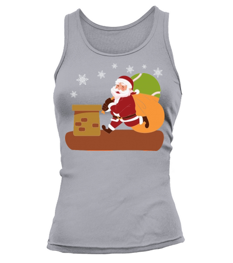 Christmas Sport Santas Gift Tennis Tank top Woman
