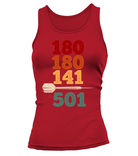 Funny Darts 180 Vintage Hobby Dart Player Tank top Woman