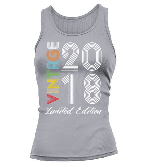 Vintage 2018 Vintage Birthday Retro Vintage Tank top Woman