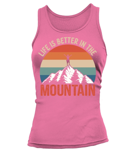 Vintage Mountains Climber Hiker Tank top Woman