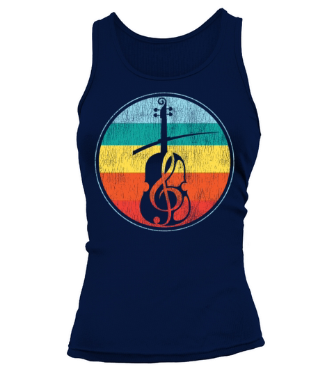 Violin Violinist Retro Vintage Tank top Woman