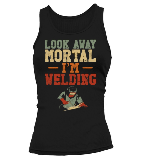 Welder Welding Vintage Retro Look Tank top Woman