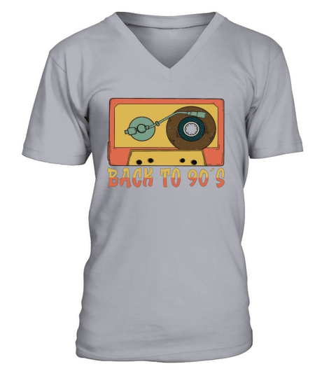Cassette Type Vintage Cassette Retro Cassette Love V-Neck T-shirt