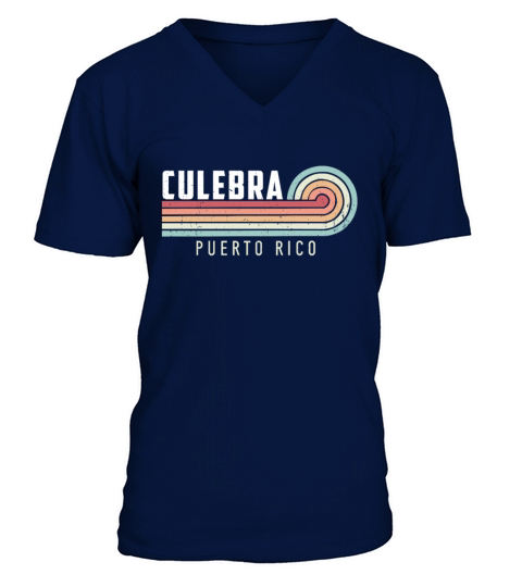 Culebra National Park Vintage V-Neck T-shirt