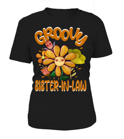Groovy Sister-in-law Family Matching Vintage Women's T-Shirt