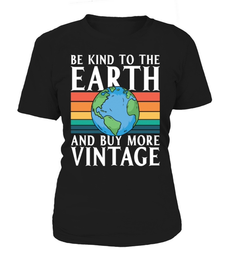 Recycling Be Kind To The Retro Go Green Recycler Women's T-Shirt