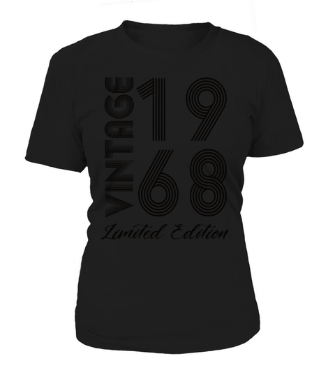 Vintage 1968 Vintage Birthday Retro Vintage Women's T-Shirt