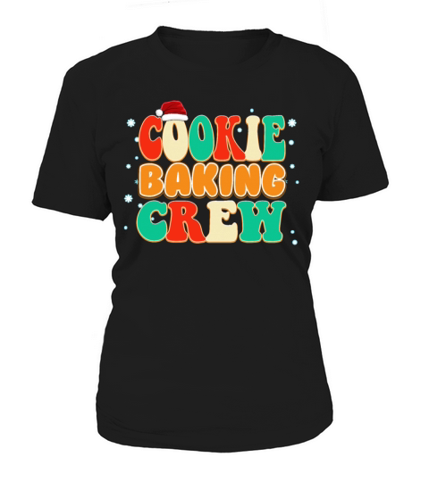 Vintage Color Christmas Cookie Baking Crew Women's T-Shirt