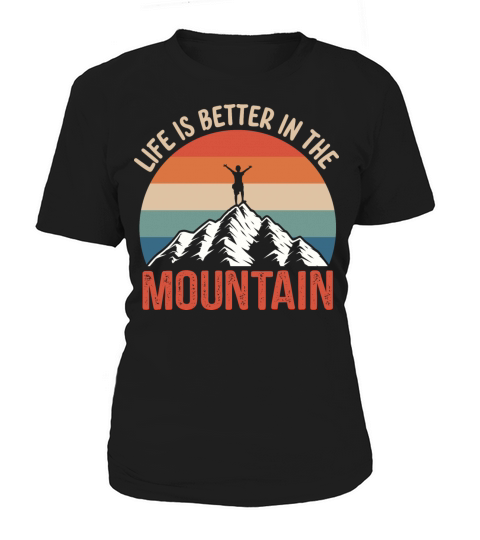 Vintage Mountains Climber Hiker Women's T-Shirt