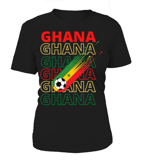 World Ghana Soccer Vintage Women's T-Shirt