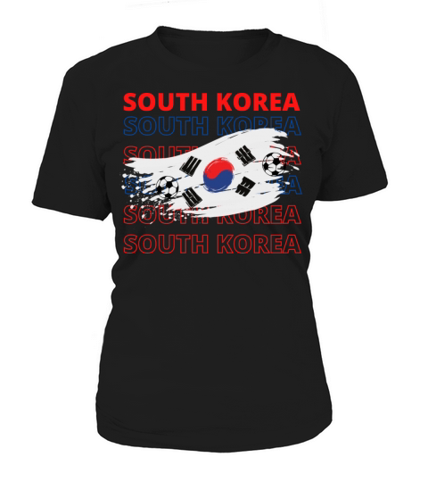 World South Korea Soccer Vintage Women's T-Shirt