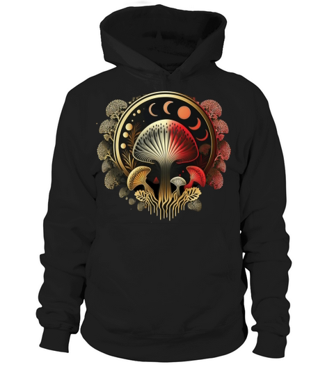 Goblincore Aesthetic Cottagecore Mushroom Dark Hoodie Unisex