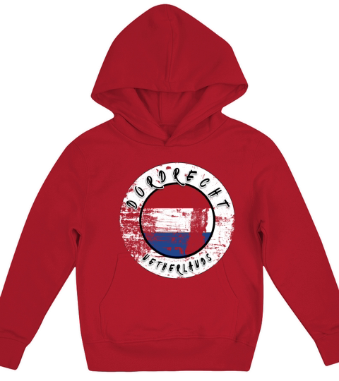 Dordrecht Netherlands Vintage Kids Hoodie
