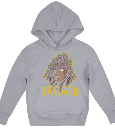 Its the Locs For Me - Afro Hair Black American Kids Hoodie