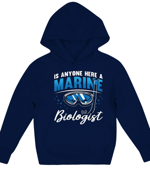 Marine Biology Is Anyone Here A Loves Marine Life Kids Hoodie