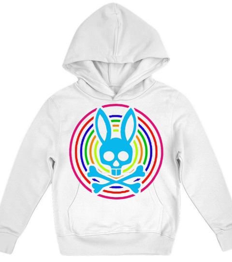 New Rabbit Psycho Bunny Horror Kids Hoodie