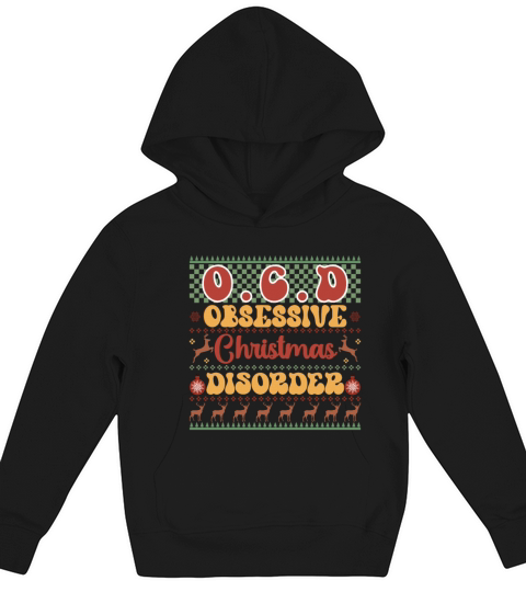 Merry Christmas retro vintage pink santa claus Kids Hoodie