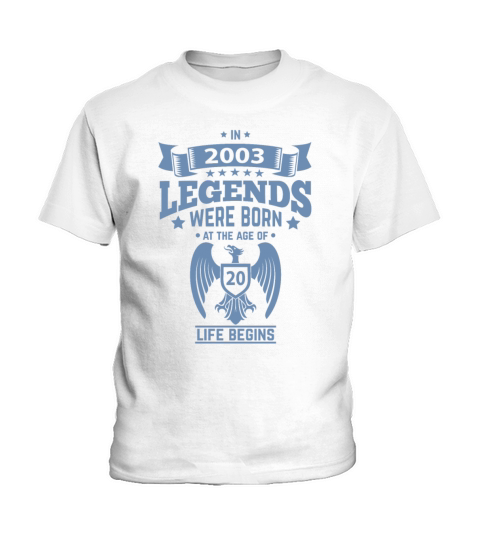 20th Birthday Gifts for Men and Women 2003 Kids T-Shirt