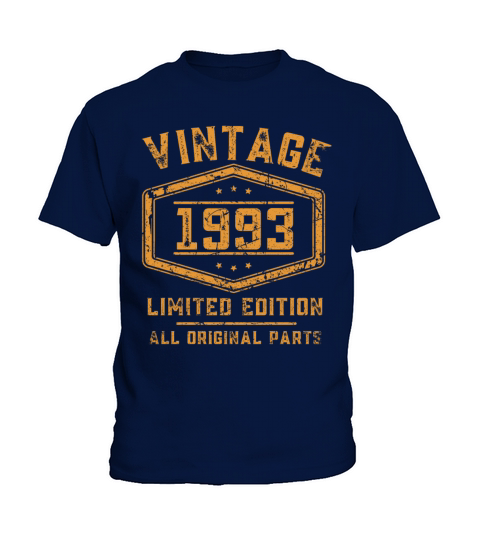 30 Years Vintage 1993 Retro 30th Birthday Kids T-Shirt
