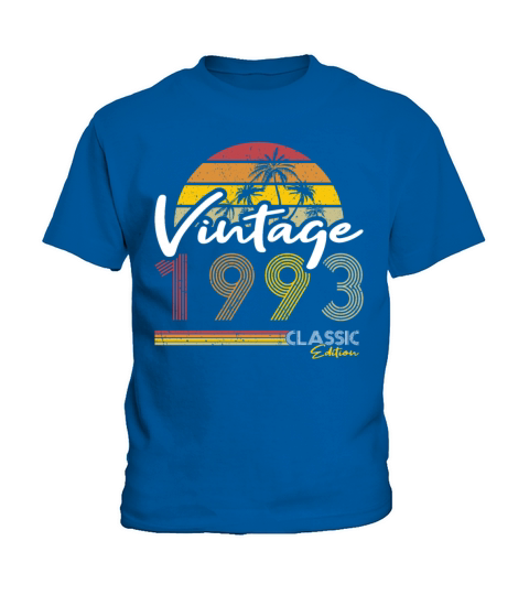 30th birthday vintage 1993 classic edition Kids T-Shirt