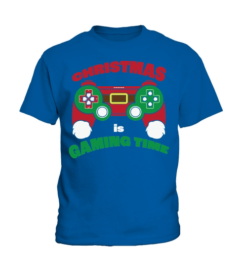 Christmas Gaming Time Controller Kids T-Shirt