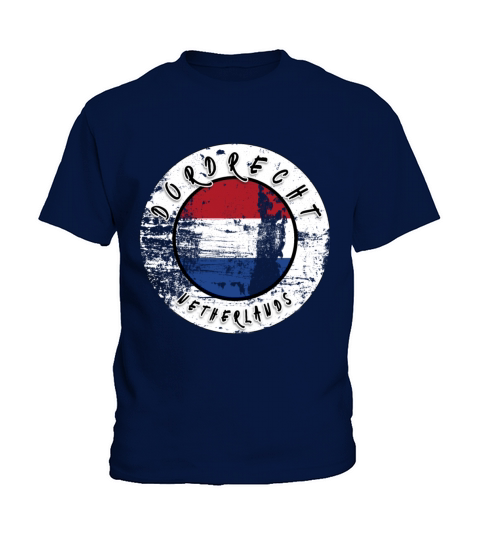 Dordrecht Netherlands Vintage Kids T-Shirt