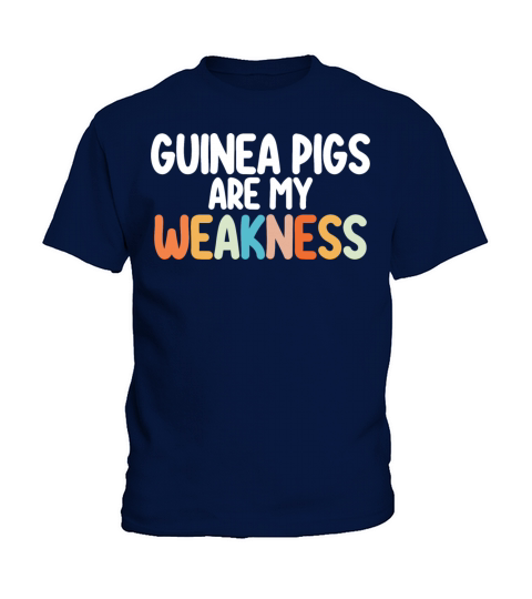 Guinea Pigs Are My Weakness Kids T-Shirt