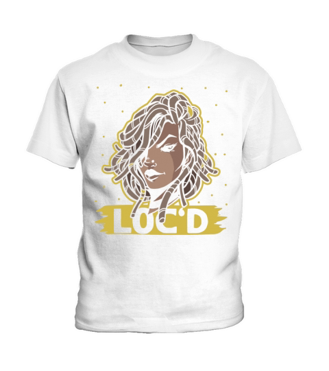 Its the Locs For Me - Afro Hair Black American Kids T-Shirt