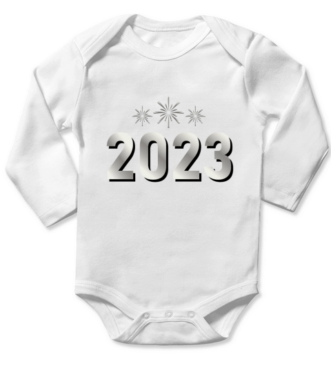 2023 Another year Long Sleeve Baby One-Piece