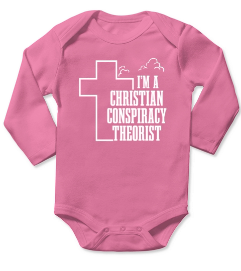 Christian Christianity Conspiracy Alien Jesus Long Sleeve Baby One-Piece