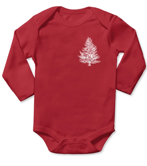 christmas tree Long Sleeve Baby One-Piece