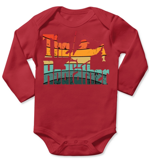 Retro Vintage The rod father Long Sleeve Baby One-Piece